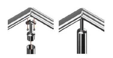 Handrail Corner Saddle (90 Degree) - Image 3
